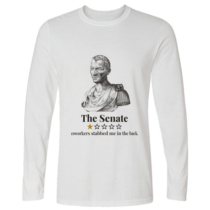 Caesar Senate Review Long Sleeve T-Shirt