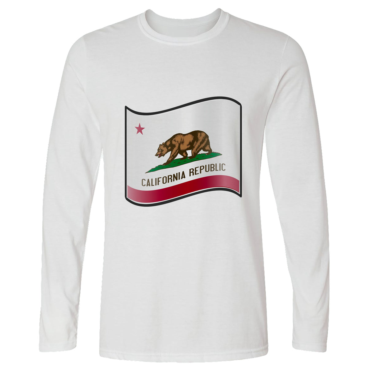 California Republic Long Sleeve T-Shirt