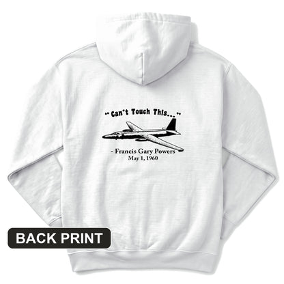 Can't Touch This Back Print Hoodie