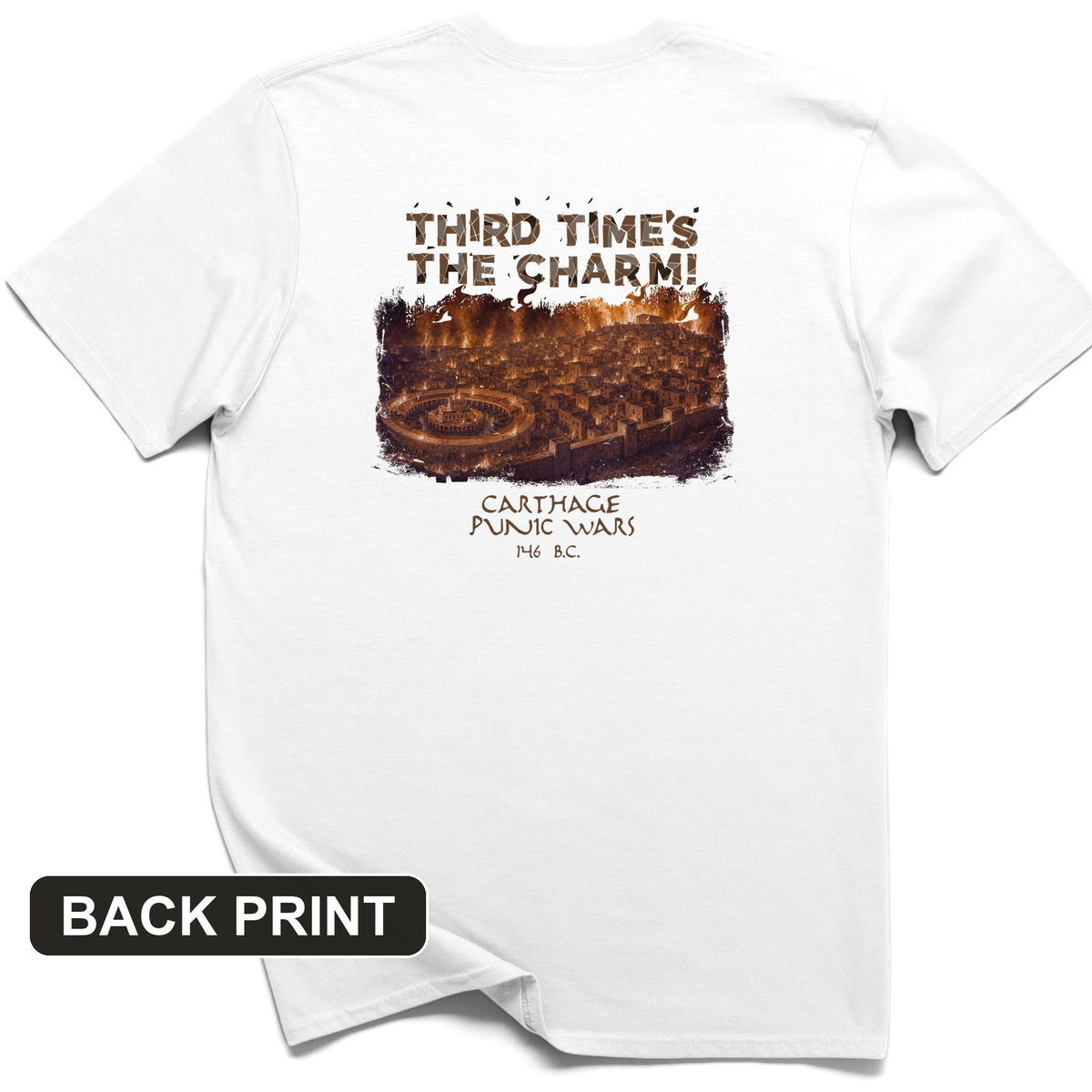 Carthage Back Print T-Shirt