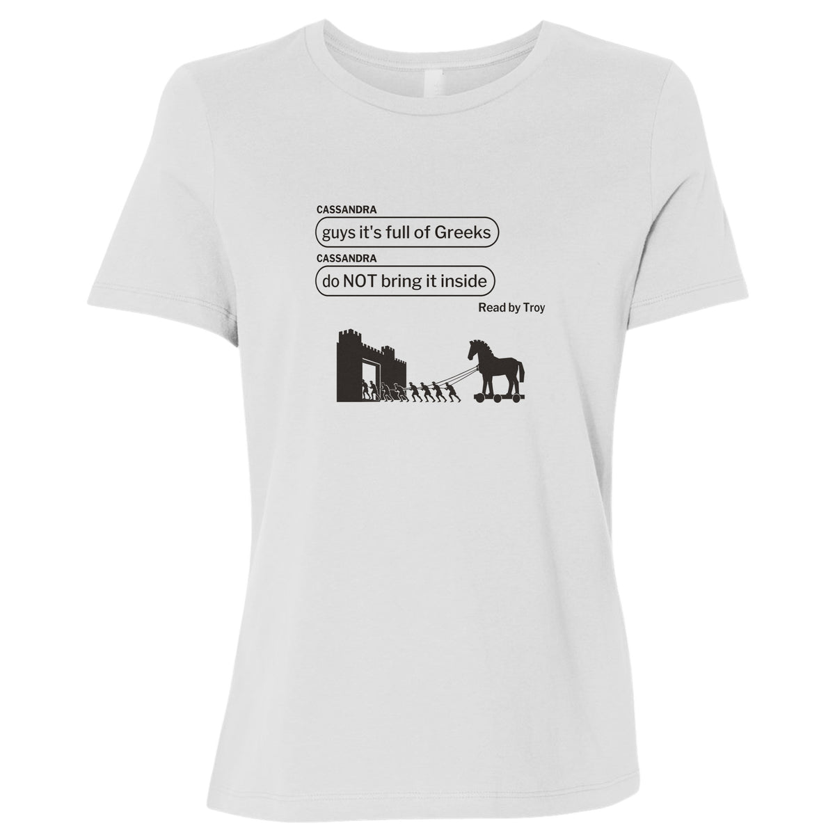 Cassandra Left On Read Women's T-Shirt