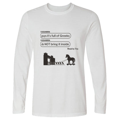 Cassandra Left On Read Long Sleeve T-Shirt