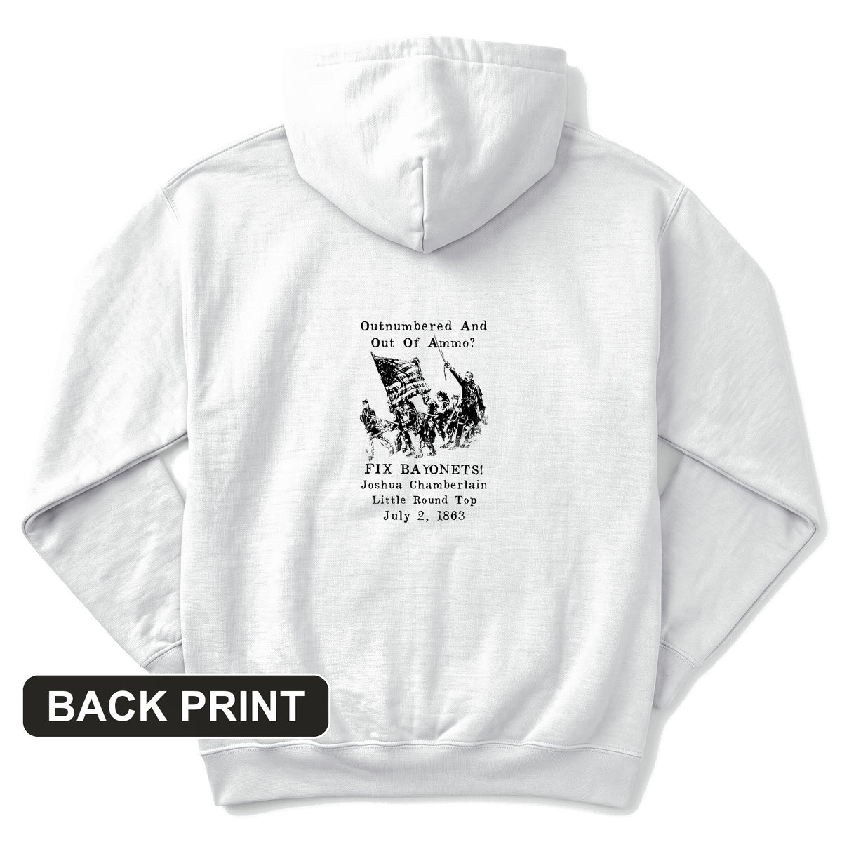 Chamberlain Back Print Hoodie