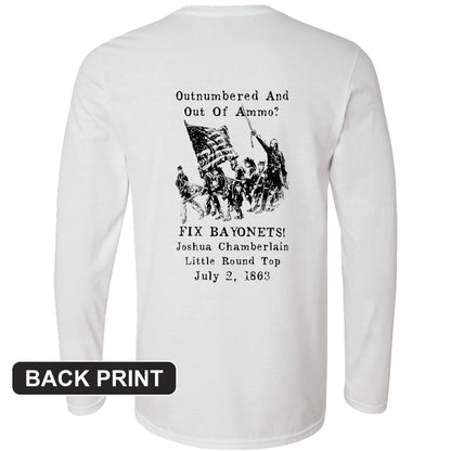 Chamberlain Back Print Long Sleeve T-Shirt