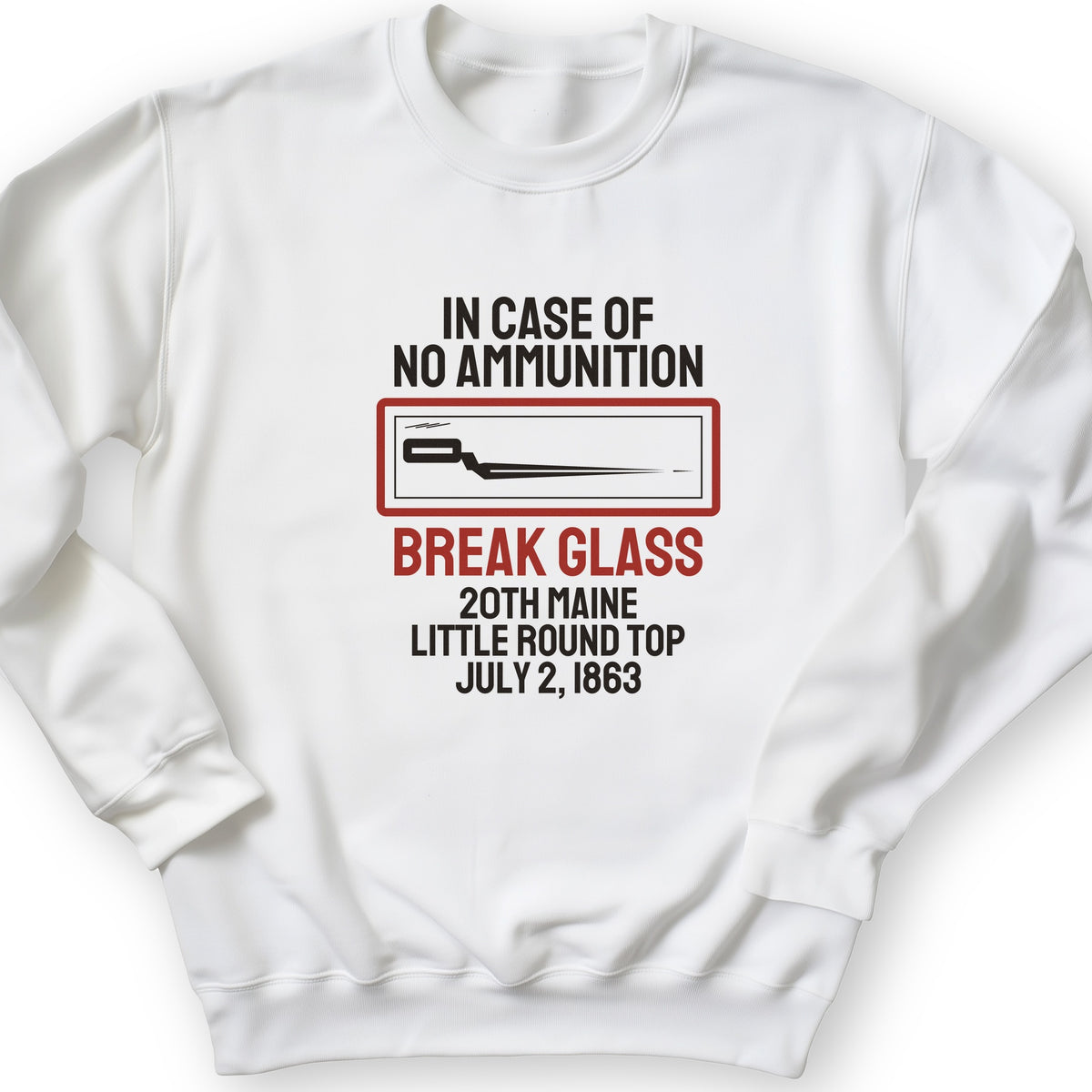 Chamberlain Break Glass Little Round Top Crewneck