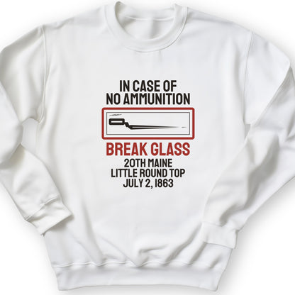 Chamberlain Break Glass Little Round Top Crewneck