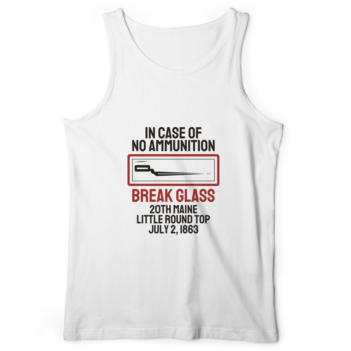 Chamberlain Break Glass Little Round Top Tank Top