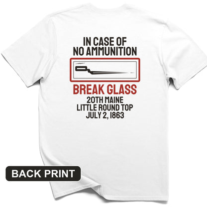 Chamberlain Break Glass Little Round Top Back Print T-Shirt
