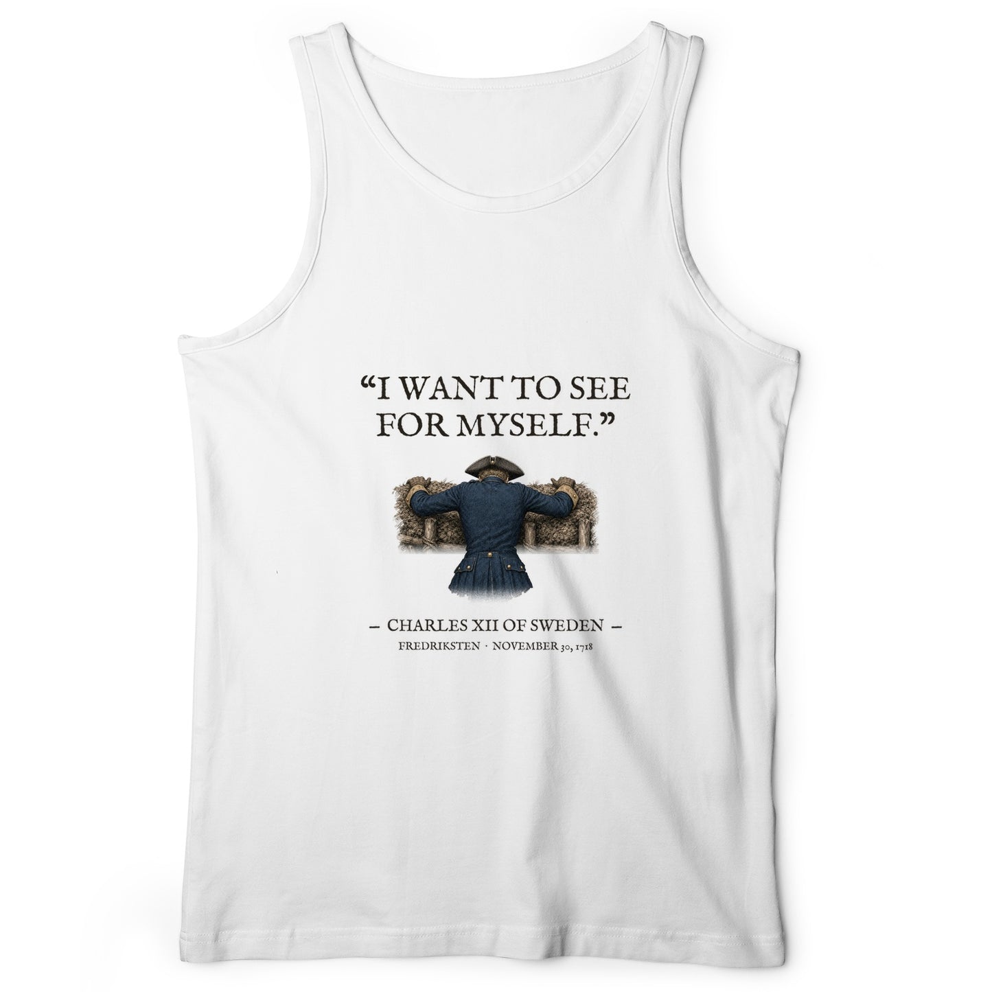 Charles XII See For Myself Tank Top