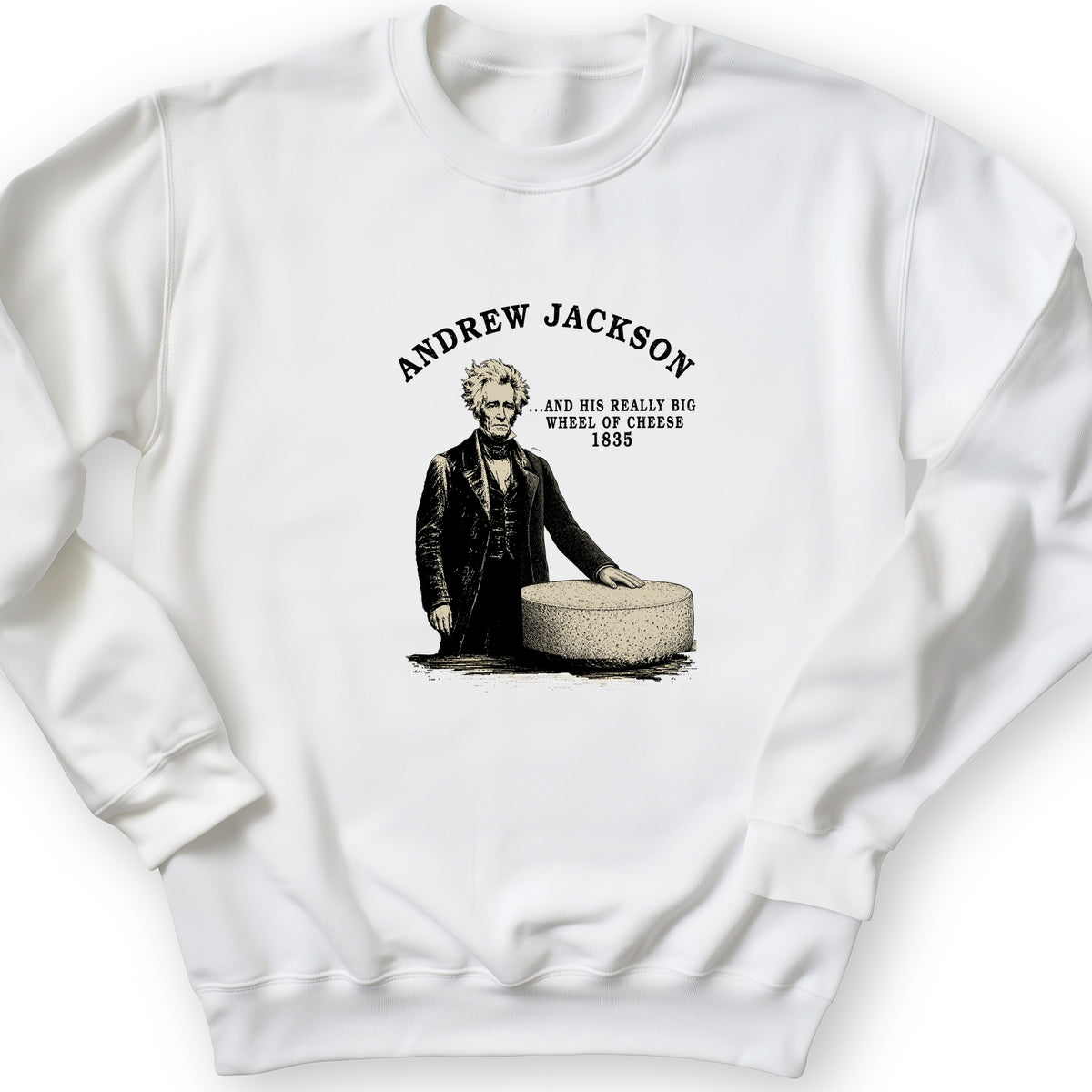 Cheese Wheel Crewneck