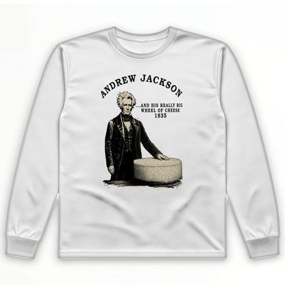 Cheese Wheel Long Sleeve T-Shirt