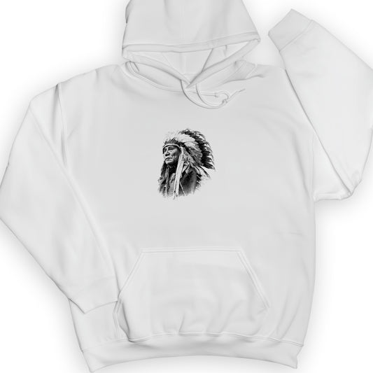 Chief Hollow Horn Bear Hoodie