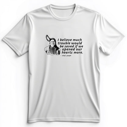 Chief Joseph Open Hearts Premium Tee