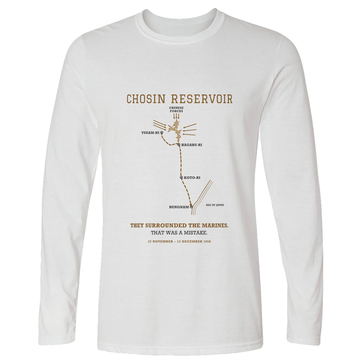 Chosin Reservoir Long Sleeve T-Shirt