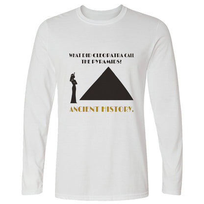Cleopatra Ancient History Long Sleeve T-Shirt