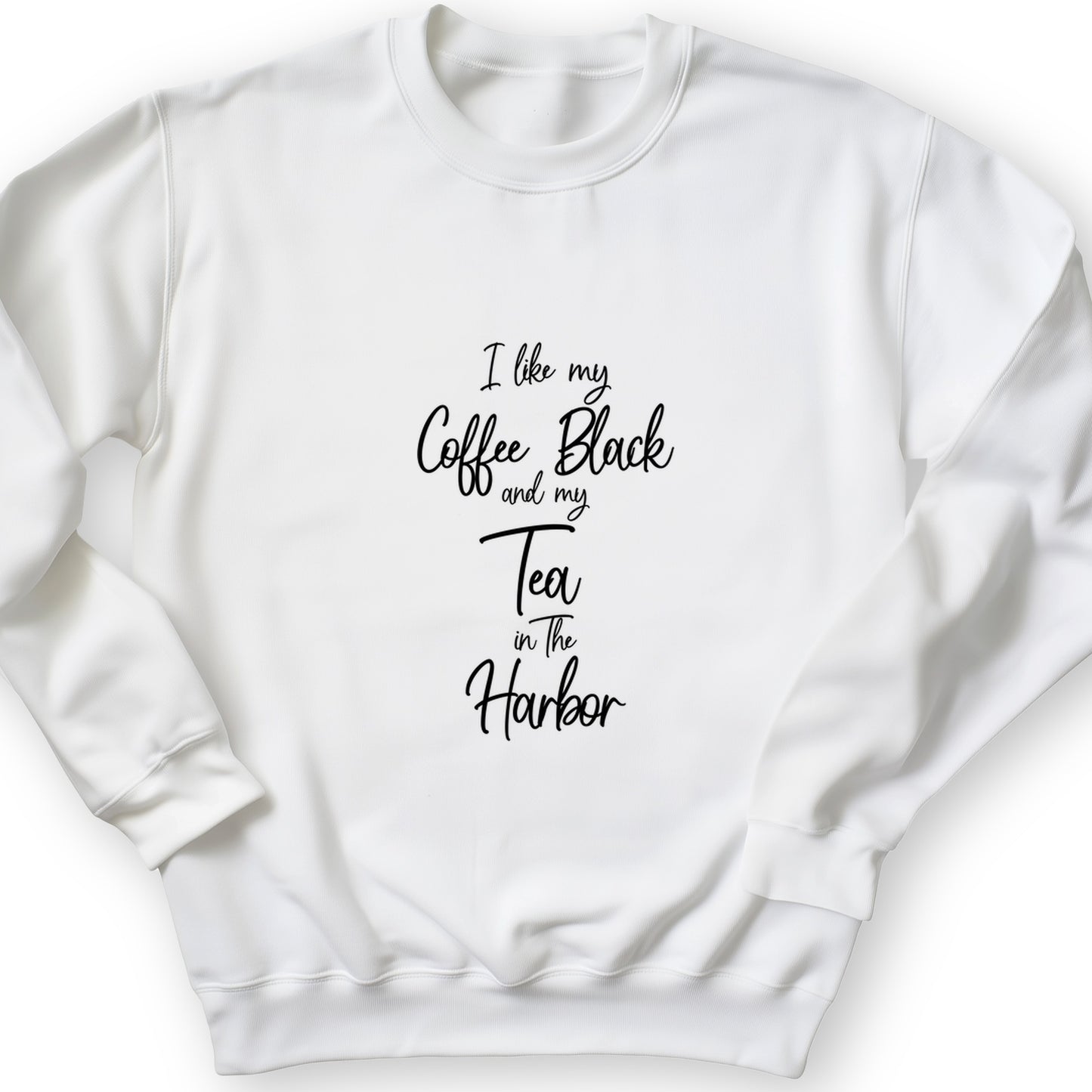 Coffee Black Crewneck