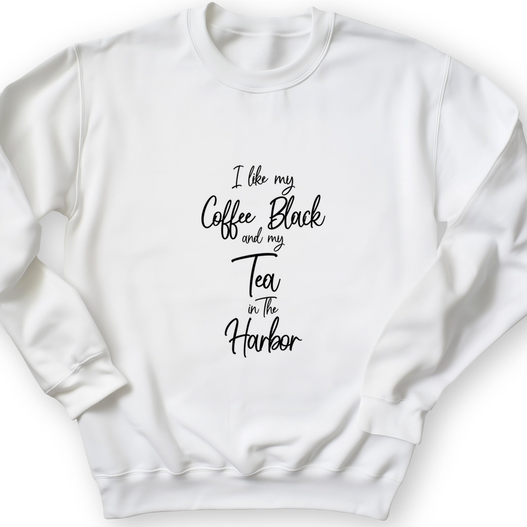Coffee Black Crewneck