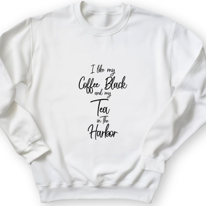 Coffee Black Crewneck
