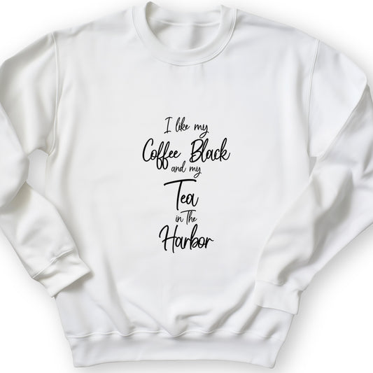 Coffee Black Crewneck