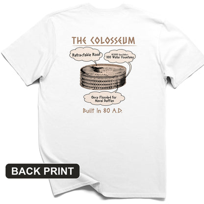 Colosseum Back Print T-Shirt