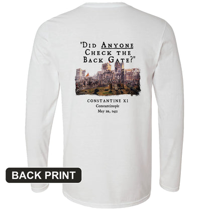 Constantinople Back Print Long Sleeve T-Shirt