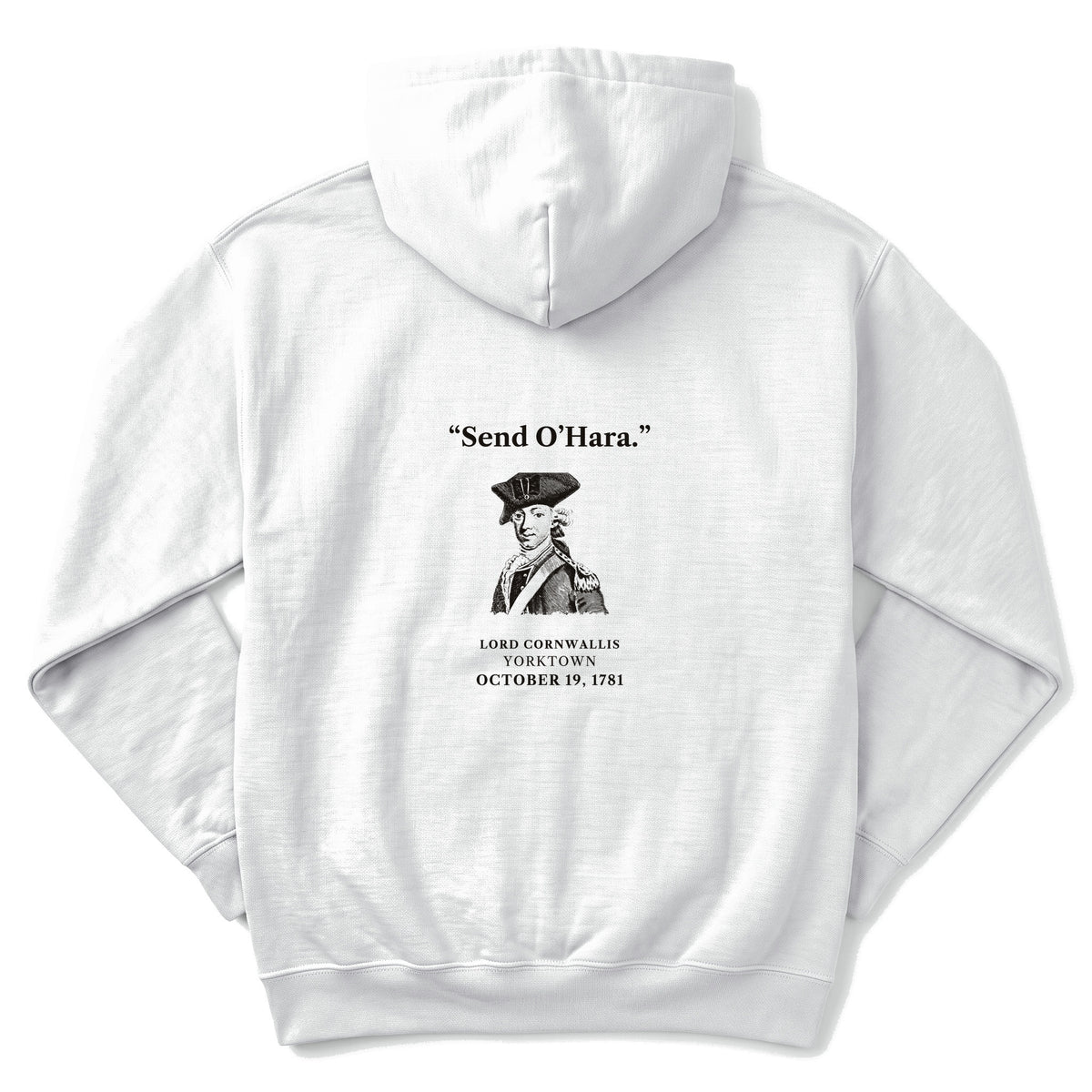 Cornwallis Send O'Hara Back Print Hoodie