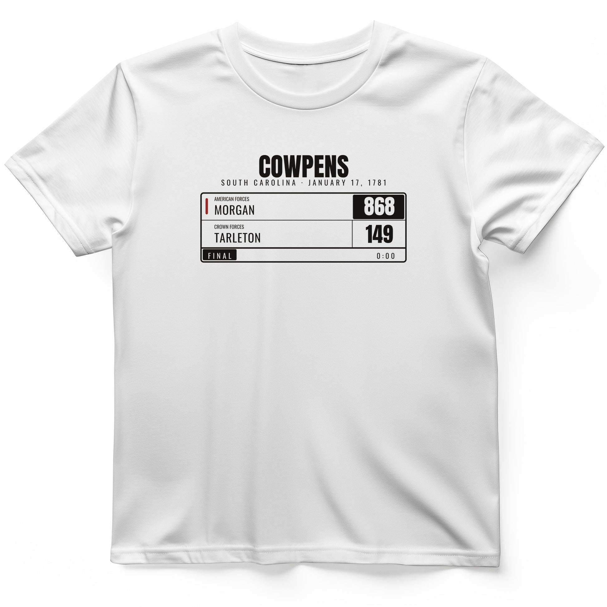 Cowpens Scoreboard T-Shirt