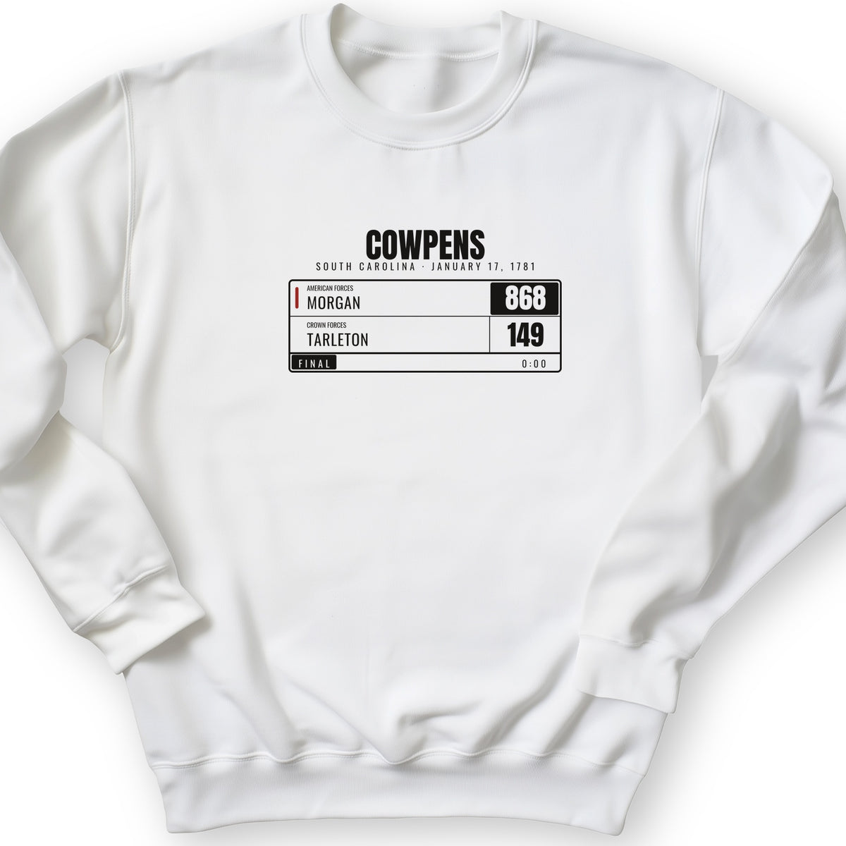 Cowpens Scoreboard Crewneck