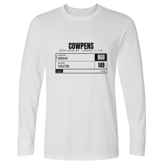 Cowpens Scoreboard Long Sleeve T-Shirt