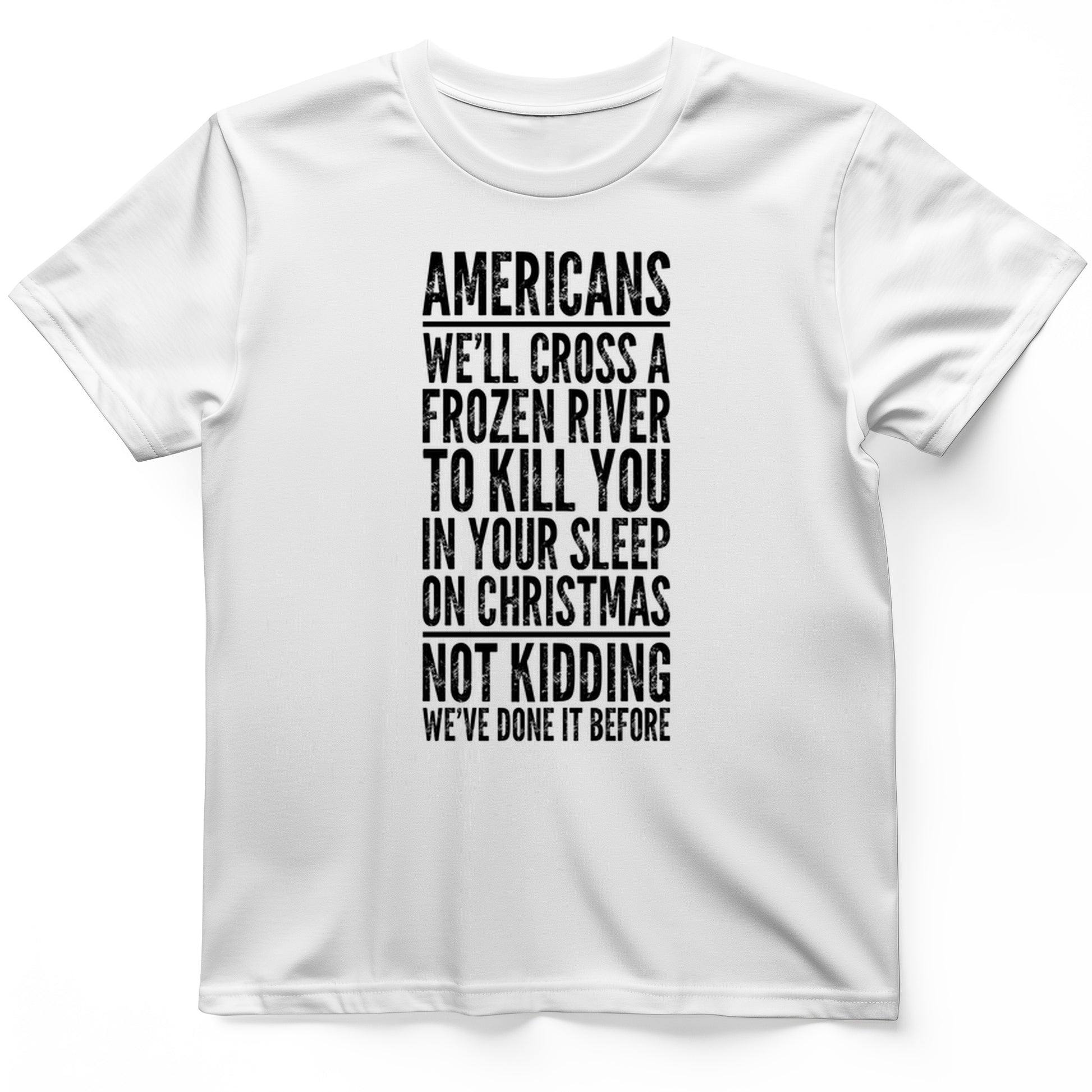Cross A River On Xmas T-Shirt