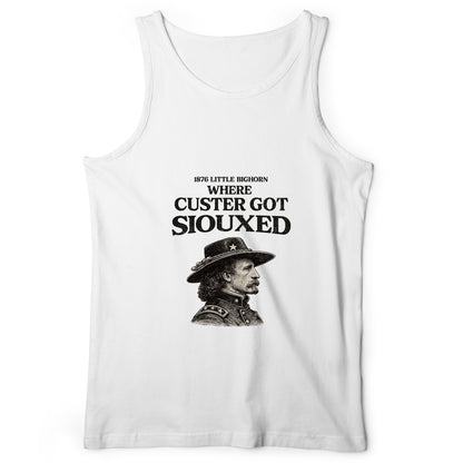 Custer Got Siouxed Tank Top