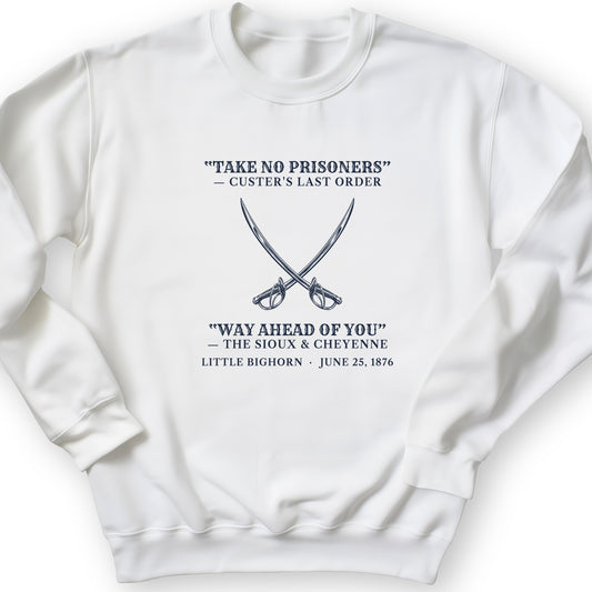Custer's Last Order Crewneck