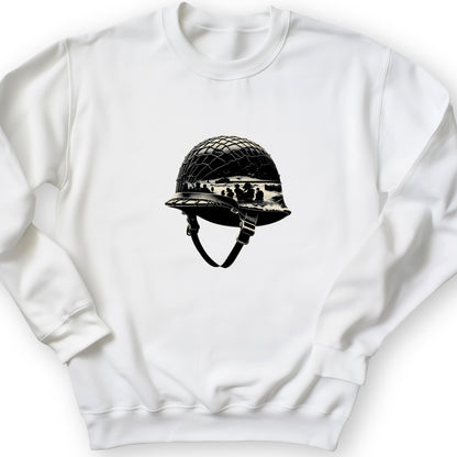 D-Day Helmet Crewneck