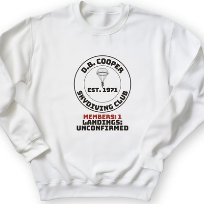DB Cooper Skydiving Club Crewneck