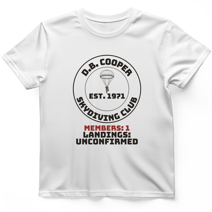 DB Cooper Skydiving Club T-Shirt