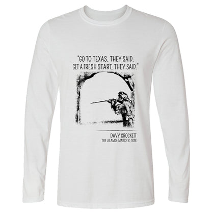 Davy Crockett Long Sleeve T-Shirt