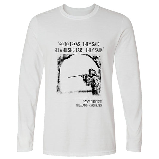Davy Crockett Long Sleeve T-Shirt