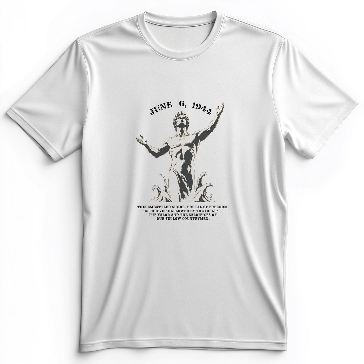 Dday Statue Premium Tee