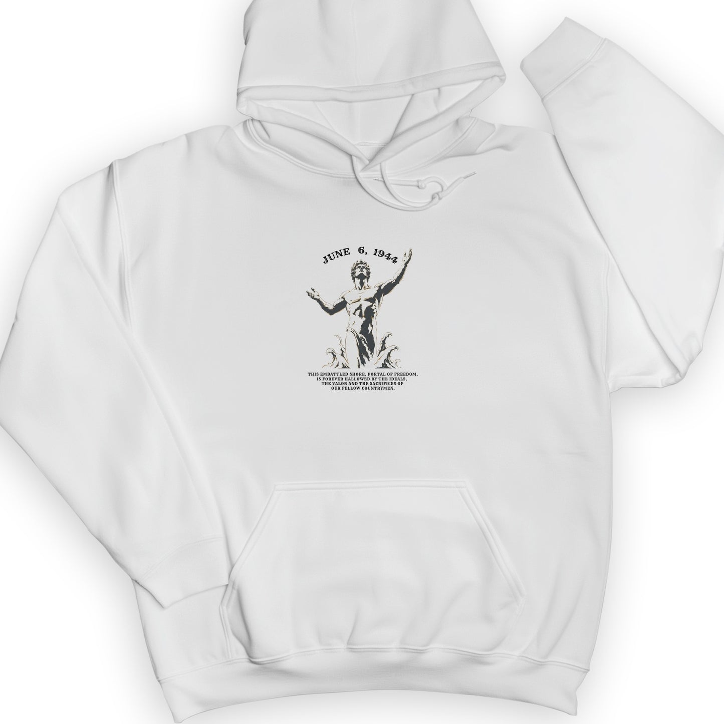 Dday Statue Hoodie