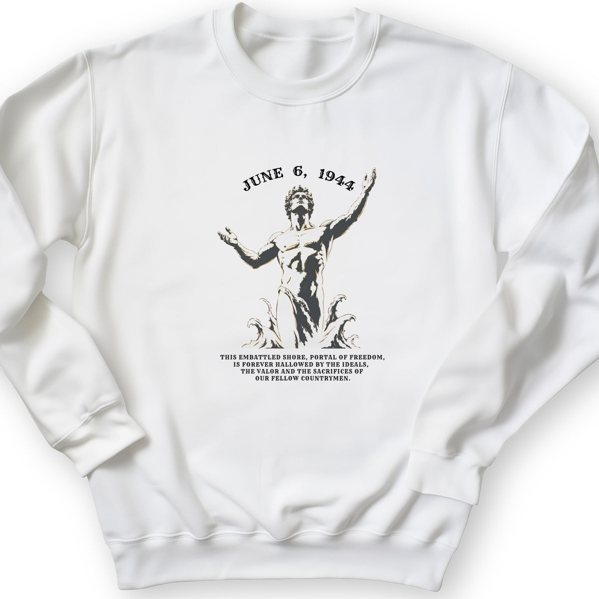 Dday Statue Crewneck