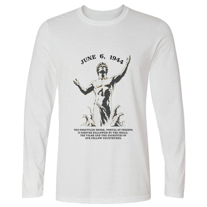 Dday Statue Long Sleeve T-Shirt