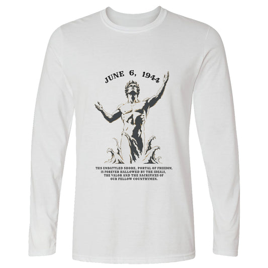 Dday Statue Long Sleeve T-Shirt