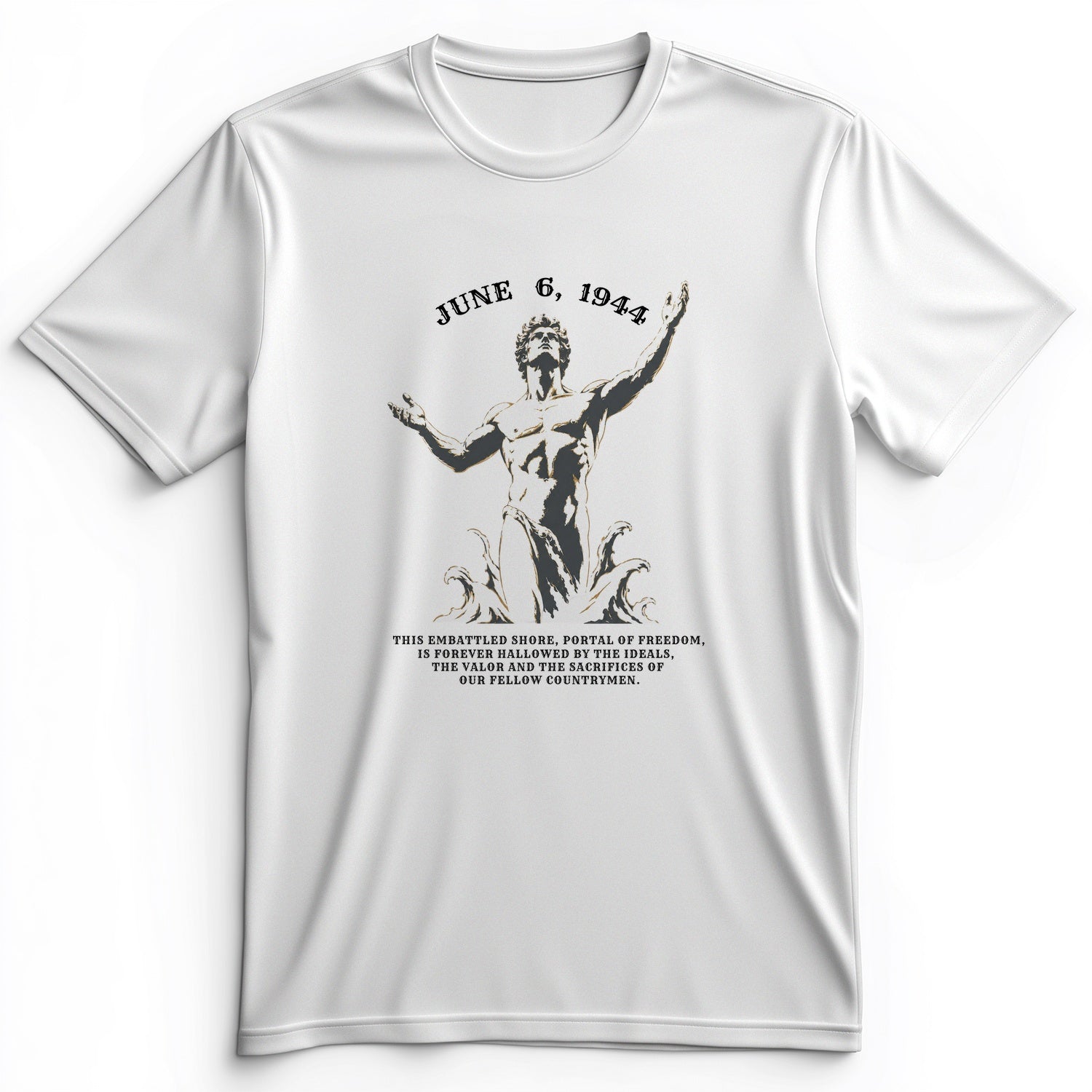Dday Statue Premium Tee