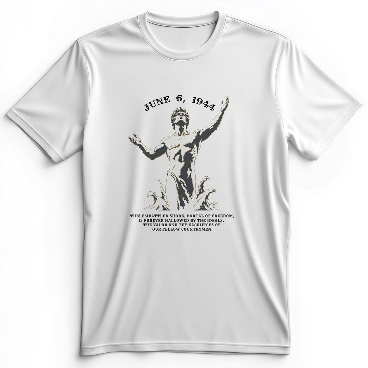 Dday Statue Premium Tee