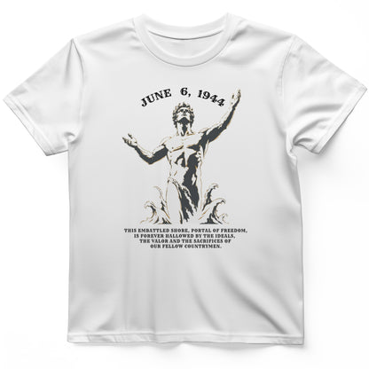 Dday Statue T-Shirt