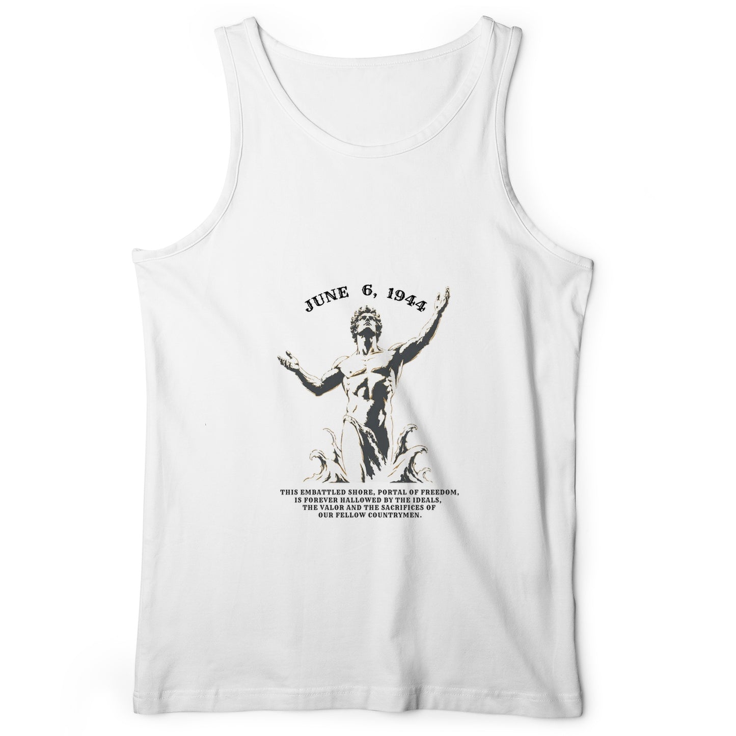 Dday Statue Tank Top