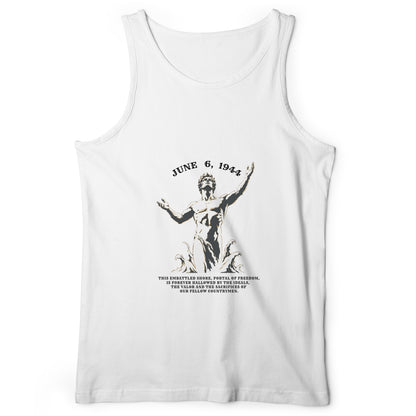 Dday Statue Tank Top