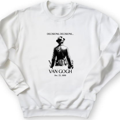 Decisions Van Gogh Crewneck