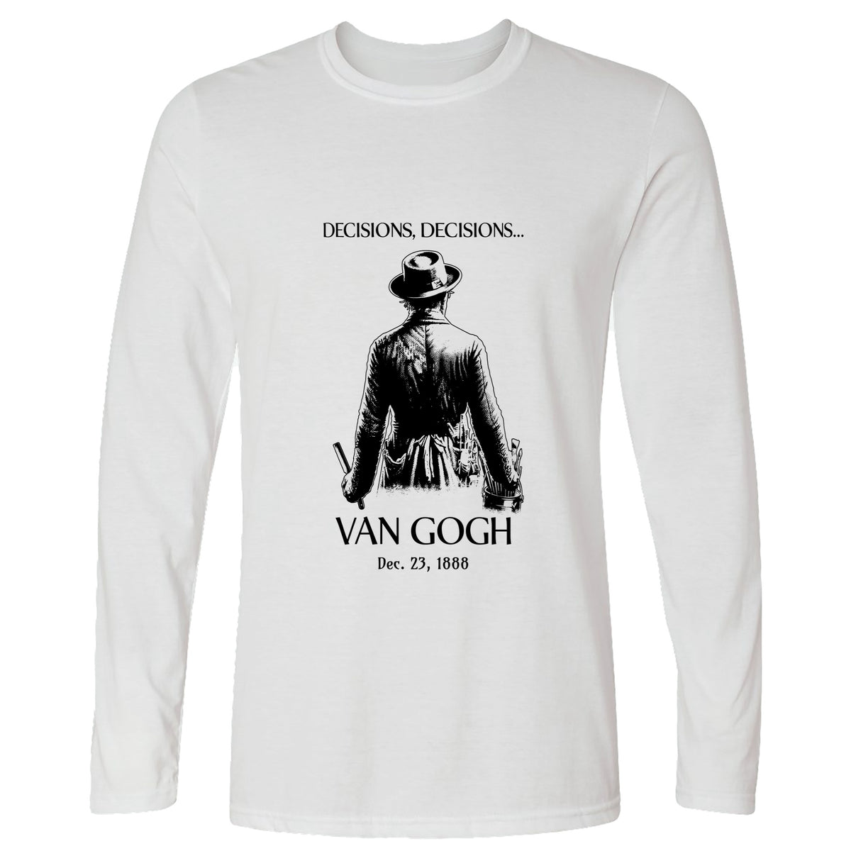 Decisions Van Gogh Long Sleeve T-Shirt