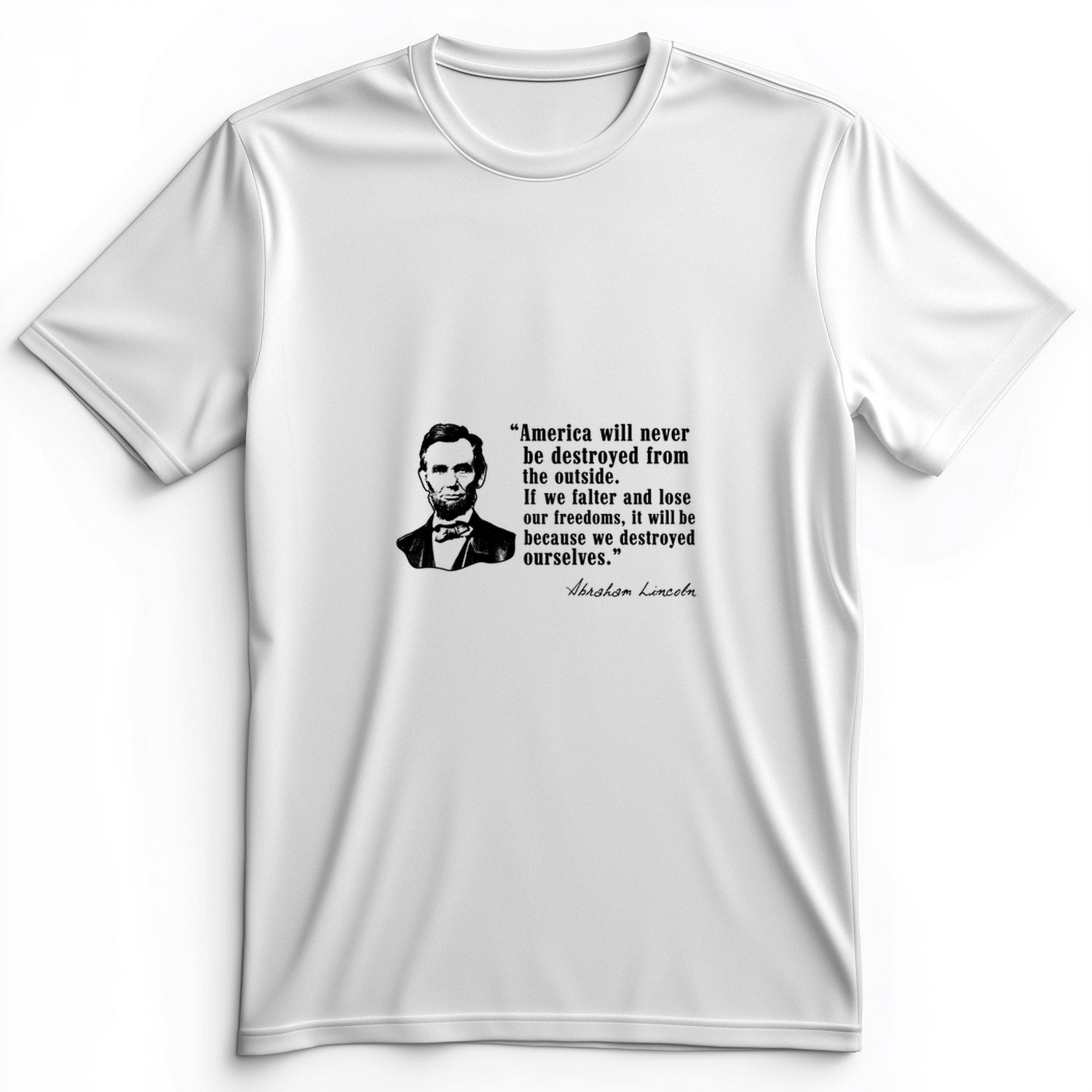 Destroyed Ourselves Lincoln Premium Tee